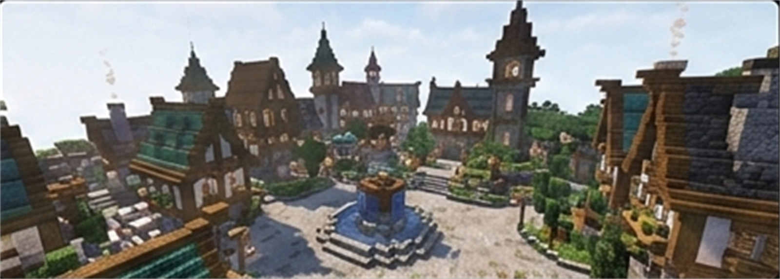 Город BreezeProject в Minecraft